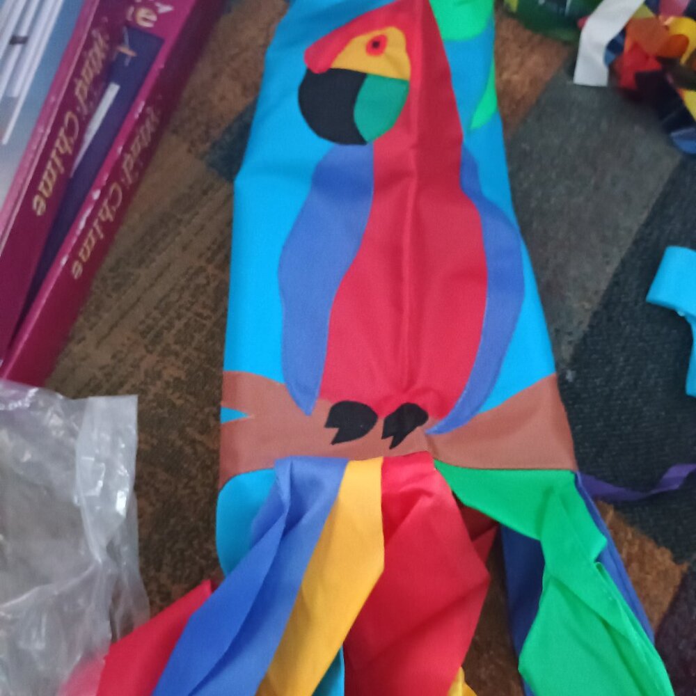 Parrot windsock